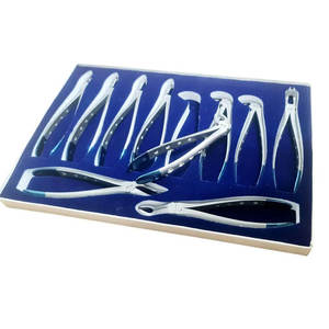 Dental Extraction Kit Steel Manual Surgical Instruments Set with Extracting <b>Elevators</b> and Forceps - Product Image 3