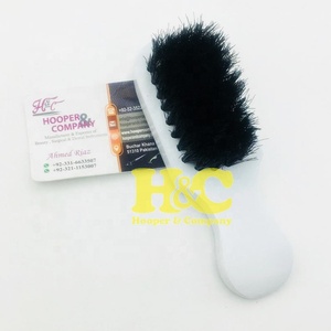Brosse à cheveux avec manche en bois, peigne de coiffure blanc, personnalisable, confortable, pour salon de coiffure, utilisation professionnelle, emballage personnalisé avec logo - Product Image 3