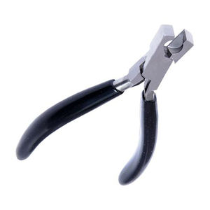 คีมตัดเครื่องประดับด้ามจับสีดำคีมทำเครื่องประดับสแตนเลสคีมตัดลวดลูกปัด - Product Image 2