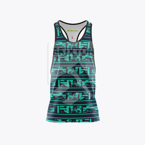 OEM Lightweight Men's Sleeveless Fitness <b>Vest</b> Custom Logo <b>Stringer</b> Tank Top for Casual Gym Wear and Bodybuilding - Product Image 1