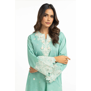 Traje Shalwar Kameez Formal hecho a medida para mujer, diseño tradicional con el último vestido bordado, ropa india y pakistaní - Product Image 5
