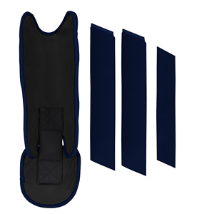 Protège-tibias de baseball personnalisés pour hommes, en cuir de haute qualité, protection de sécurité, nouveau design, protège-jambes de baseball - Product Image 6