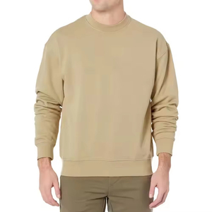Sudadera de Hombre de Primera Calidad al por Mayor, Sudadera con Capucha Personalizada con Cuello Redondo, 100% Algodón, Ligera, Transpirable, de Color Sólido para Invierno - Product Image 6