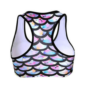 Soutien-gorge de sport pour femme en spandex/nylon respirant, à séchage rapide, écologique, léger, avec sublimation - Design personnalisable de haute qualité - Product Image 2