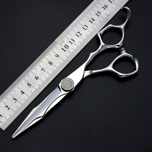 Sharp Curved Professional Japan Salon Barba Peluquería Tijeras para cortar el cabello Tijeras - Product Image 3