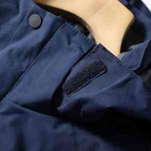 Coupe-vent personnalisé pour hommes Veste anorak de piste en nylon à capuche zippée Veste coupe-vent imperméable pour hommes pour sport de plein air randonnée équitation - Product Image 5