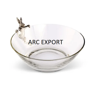 Diseño atractivo Espejo Pulido Decoración de la boda Tazón de comida Metal martillado Tamaño mediano Tazón único con mango de diseñador - Product Image 4