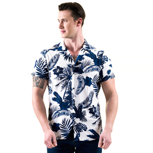Short Sleeve Men <b>Beach</b> Casual Party Printed Hawaiian <b>Shirt</b> Mens Print Patterned <b>Shirt</b> Button up Vacation <b>Shirts</b> Made in Istanbul - Product Image 4