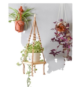 Customized Macrame Plant Hanger for <b>Wall</b> and Window Decoration - Product Image 1