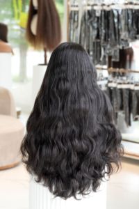 Extensions de cheveux naturels ondulés vierges Remy vietnamiens VNHL, vente en gros, plusieurs donneurs - Product Image 2