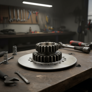 Piñón Z23 de Dientes Rectos con 7 Resortes para Transmisiones de Motocicleta - Product Image 3