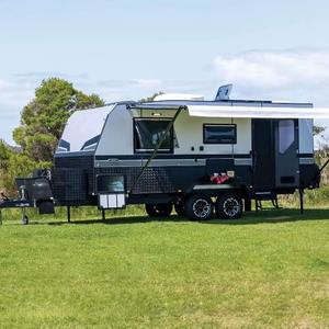 Remorques de voyage tout-terrain 4x4, normes américaines, caravane de luxe extensible, essieu à suspension indépendante en aluminium, caravane avec toilettes - Product Image 3