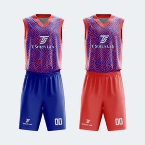 Uniforme de basket-ball réversible pour hommes de qualité supérieure, respirant, avec logo et design personnalisés, nom d'équipe personnalisé, sans manches, coupe classique - Product Image 5