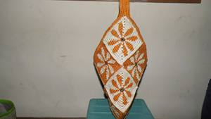 Bolso Tote Casual de Rafia Tejida a Mano en Madagascar, con Dos Asas, Multicolor, Forro de Cuero y Algodón, Cierre Abierto - Product Image 5