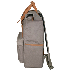 Sac à dos pour ordinateur portable en toile hydrofuge végétalien élégant Pugmark compartiment étanche Softback unisexe pour étudiants professionnels - Product Image 2