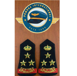 เครื่องหมายยศบนไหล่ของซาอุดีอาระเบีย |   แผ่นปักตราสัญลักษณ์แบบกำหนดเอง |   ระดับชั้นสำหรับเครื่องแบบ |   แผ่นรองไหล่แบบติดเสื้อ - Product Image 1