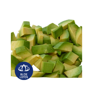MEILLEUR PRIX Avocat bleu Lotus IQF surgelé, variété Hass, en cubes, pour l'exportation de l'industrie alimentaire - Product Image 1