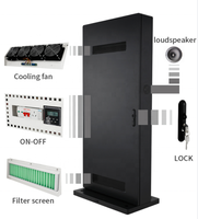 49 Inci LED TV Display Kios Berdiri Bebas Digital Signage dan Display Iklan Monitor Totem Layar LCD Luar Panel Signgae