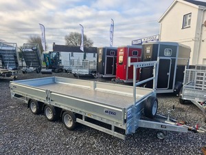 100% financement disponible auprès de la remorque Mtec 16x66 tri axle dropsides 3.5 tonnes brutes - Product Image 5