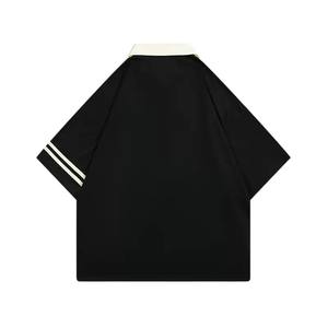 Camiseta Unisex con Cuello de Color, Tejida y Estampada, 100% Algodón, Transpirable, con Logotipo Personalizado, Uniforme de Trabajo OEM, Venta al Por Mayor en Vietnam - Product Image 4