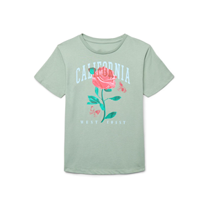 Camisetas de Manga Corta para Niñas, Tallas Grandes, Estampadas, Casuales, Diseño Personalizado, Calidad Premium, 100% Algodón, Transpirables, Cuello Redondo - Product Image 1