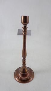 Portavelas con mesa de pátina gris, decoración decorativa para el hogar, hoteles, portavelas antiguo, decoración de boda, hierro - Product Image 3