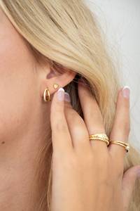 Magnifiques boucles d'oreilles en argent sterling 925 avec diamants CZ en forme de cœur, cadeaux de bijoux blancs excitants pour femmes et filles - Product Image 2