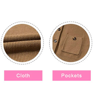 สเวตเตอร์ผ้าคอตตอนสำหรับผู้หญิงเสื้อกันหนาวให้ความอบอุ่นในฤดูหนาวสไตล์ล่าสุด - Product Image 6