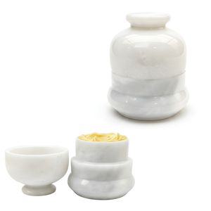 Pot à beurre en céramique traditionnel pour beurre frais et tartinable, élégant rangement de cuisine - Product Image 1