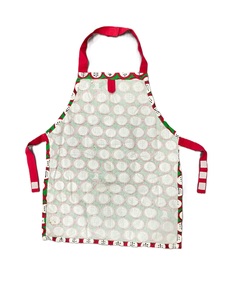 Delantal sin mangas de algodón ecológico de alta calidad con estampado, tallas y estilos personalizados, con logo, tipo cintura, para cocina y jardín - Venta al por mayor - Product Image 6