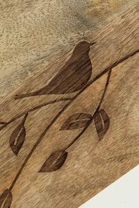 Planche de service Chidiya Sculptée à la main Bois de manguier Fromage Charcuterie Planche de service - Product Image 4