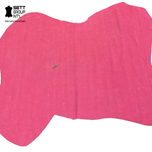 Cuir véritable en daim rose authentique, cuir de vache souple, 0,5-0,9 mm, cuir fendu de qualité supérieure, matériau DIY pour chaussures, ceintures, canapés, artisanat - Product Image 5