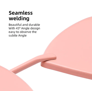 Haute Qualité Papillon Lash Extension Miroir Carte Boîte Accessoires Maquillage Outil Cils avec Noir En Acier Inoxydable Blanc Miroir - Product Image 5