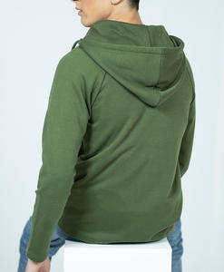 New Fashion 2026 High Quality Pullover Men <b>French</b> Terry Eco-Friendly Embroidered Plus Size Custom 3D Full Face Zip up Hoodie - Product Image 5