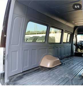 Juego de molduras interiores de ABS VKM O7 2015-2016, duradero, para Mercedes Sprinter, minibús, autocaravanas, autobuses, personalizado en negro/beige/gris - Product Image 5