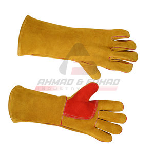 Vente en gros de gants professionnels en cuir et acrylique pour l'hiver à l'extérieur mitaines et gants d'hiver personnalisés avec logo OEM - Product Image 2