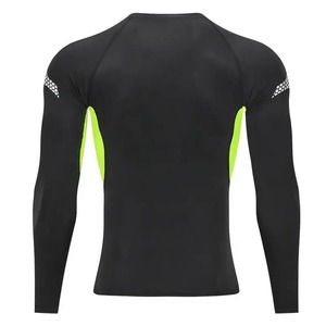 Jiu Jitsu Rash Guard 100% Polyester sur mesure de haute qualité à manches longues MMA Compression Rash Guard pour hommes MS-RG-03 - Product Image 3