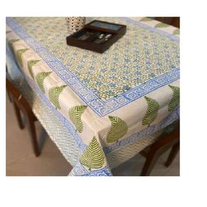 Tela de algodón con estampado de flores, certificado OEM, ODM, alta calidad, 100% algodón orgánico, mantel impermeable respetuoso con el medio ambiente - Product Image 2