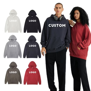 เสื้อฮู้ดดี้ผู้ชายแบบ unisex สำหรับฤดูหนาว 500GSM ผ้ายืดสแปนเด็กซ์/โพลีเอสเตอร์ ทรงปกติ ซักแล้ว ใส่สบาย สั่งทำได้ตามแบบ OEM สไตล์สตรีทแวร์ กระเป๋าดิจิตอล เป็นมิตรกับสิ่งแวดล้อม - Product Image 1