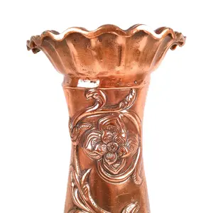 Florero de Metal Decorativo Chapado en Oro Centro de Mesa de Lujo para Sala de Estar y Comedor a Precio Mayorista - Product Image 6