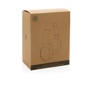 Cuffie Wireless Riciclate Sostenibili Elite, Gadget USB Promozionale - Product Image 5