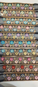 ลูกไม้ประดับขอบดีไซน์เนอร์หรูหราเป็นมิตรกับสิ่งแวดล้อมสำหรับเจ้าสาวแฟชั่นธุรกิจชั้นสูงรูปแบบที่ซับซ้อนมีรายละเอียดที่หรูหราสำหรับ - Product Image 4