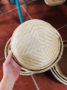 Panier de vannage en bambou fabriqué à la main vietnamien décoration écologique - Product Image 2