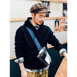 เสื้อฮู้ดดี้ผู้ชายไซส์ใหญ่พิเศษ ผ้าคอตตอน 100% น้ำหนัก 430 กรัม สีพื้น พิมพ์ลายตามสั่ง คุณภาพสูง สำหรับฤดูหนาว แบบยูนิเซ็กส์ - Product Image 4