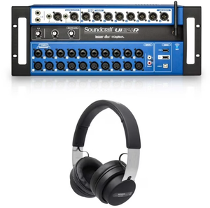 มิกเซอร์ดิจิตอล 2 แชนแนล คุณภาพเยี่ยม Soundcraft Ui24R เครื่องบันทึกเสียงแบบมัลติแทร็ก USB พร้อมระบบควบคุมไร้สายในตัว ระบบเสียงรอบทิศทาง 3 ปี - Product Image 2