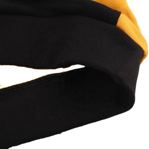 Venta al por mayor de los hombres personalizados media cremallera de color sólido de gran tamaño Logo sudadera sin capucha de lana con cremallera Puff estampado 2025 - Product Image 3