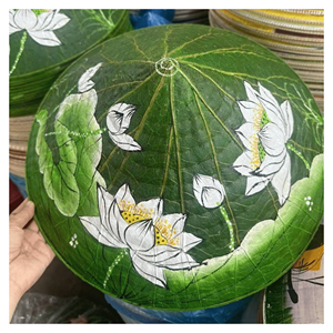 Sombrero Cónico de Hoja de Palma Natural para Sombra al Aire Libre, Accesorios de Viaje y Disfraces de Festival, Hecho en Vietnam - Product Image 3