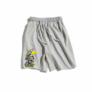 La mejor calidad, venta al por mayor, marca, bordado corto, logotipo, gimnasio, malla gruesa, levantamiento de potencia, pantalones cortos por sublimación de OSTROWEARS ENTERPRISES - Product Image 1