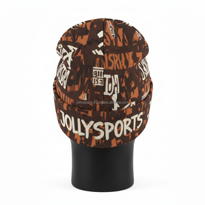 Gorro de Invierno Cálido para Hombre, Tejido de Poliéster y Elastano de Primera Calidad, 200GSM, Ligero, Elástico, Multicolor, con Logotipo Personalizado, Jacquard - Product Image 2