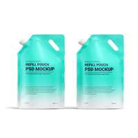 Sacs de buse d'aspiration Doypack de qualité alimentaire 100ml 150ml 200ml 250ml pochette à bec debout pour boisson jus eau liquide